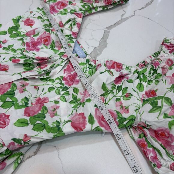 Hill House Dress Womens Size Medium The Ophelia Nap Midi Pink Rose Spring - Picture 5 of 10